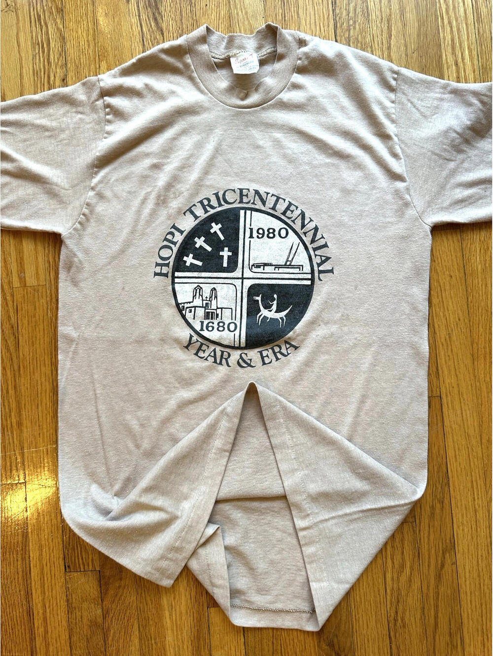 vintage 80s Hopi tricentennial 1980 tshirt single stitch Medium native american
